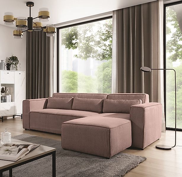 Fun Möbel Ecksofa Schlafsofa WALDO in günstig online kaufen