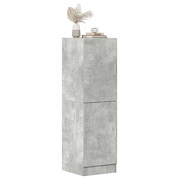 vidaXL Schrankmodule Küchenschrank Betongrau 38x41,5x131,5 cm Holzwerkstoff günstig online kaufen