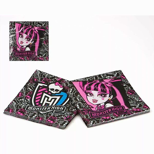 Set Partyartikel Monster High Servietten 15 Uds günstig online kaufen