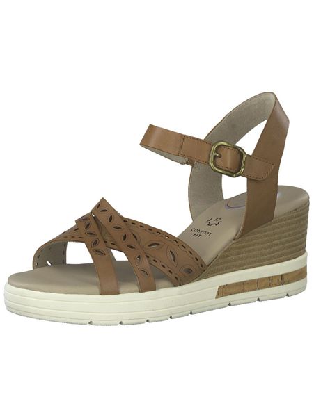 Tamaris Tamaris Sandalen Leder Keilsandalette günstig online kaufen