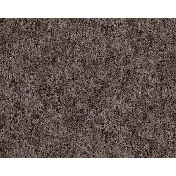 EDEM 410ST16 Struktur Tapete Spachteloptik Metallic schoko-Braun Gold 1,06 günstig online kaufen