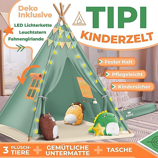 KIDIZ Spielzelt Tipi Zelt für Kinder günstig online kaufen