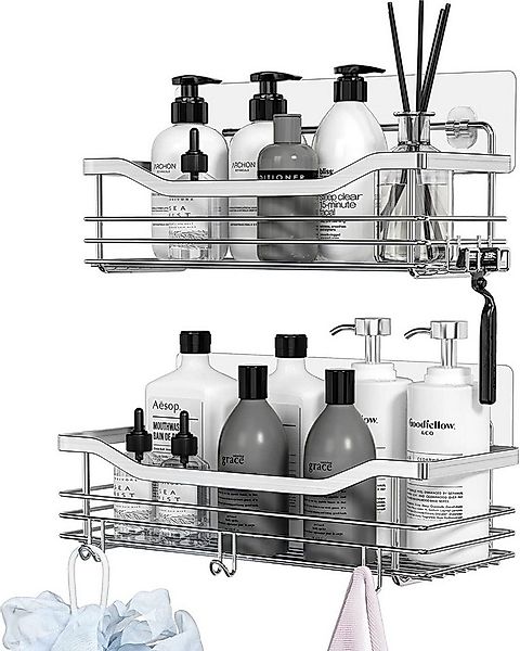 Refined Living Duschregal Duschablage ohne Bohren,Edelstahl Duschablage mit günstig online kaufen