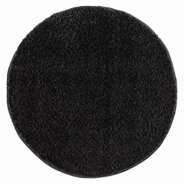 carpet city® Shaggy Pulpy Uni Einfarbig 100 Schwarz schwarz Gr. 200 günstig online kaufen
