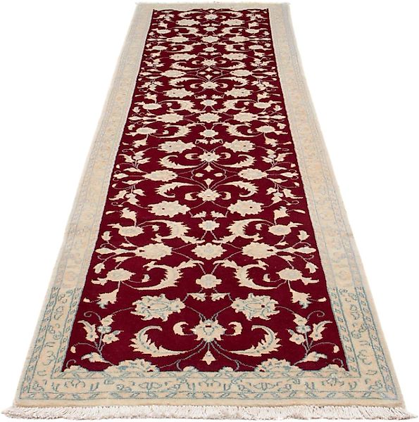 morgenland Orientteppich »Perser - Nain - 295 x 82 cm - dunkelrot«, rechtec günstig online kaufen