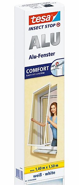 tesa Insektenschutz-Fensterrahmen "Insect Stop ALU Comfort Fliegengitter fü günstig online kaufen