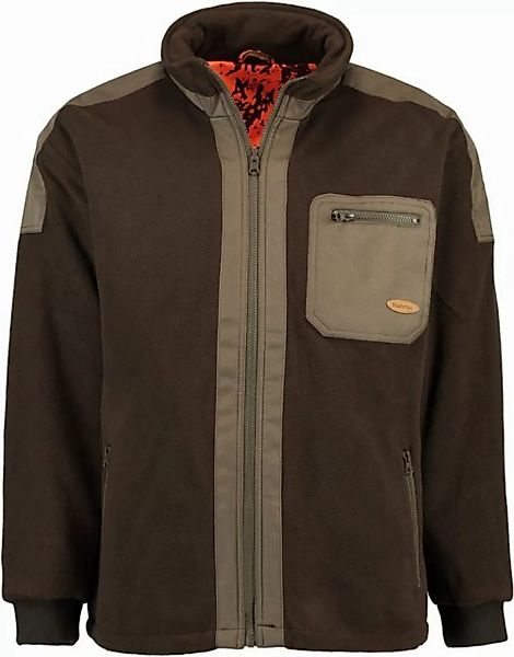 Hubertus Outdoorjacke HUBERTUS Fleece-Wende-Jacke oliv günstig online kaufen