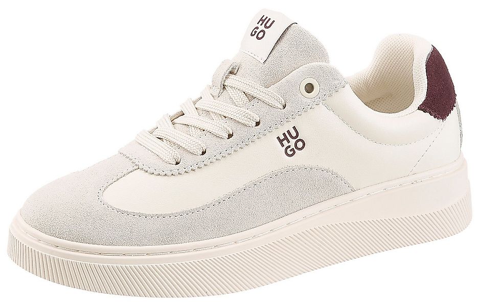 HUGO Lyzz Tenn Sneaker Schnürschuh, Freizeitsneaker, Halbschuh mit Kontrast günstig online kaufen