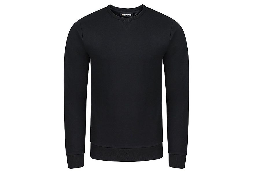 riverso Sweatshirt Herren Rundhals Pullover RIVPhillip Regular Fit Longslee günstig online kaufen