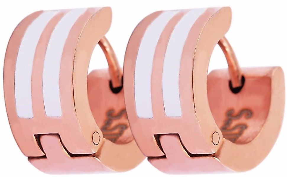 Adelia´s Klappcreolen "Damen Ohrringe – Klappcreole aus Edelstahl" Ein stil günstig online kaufen