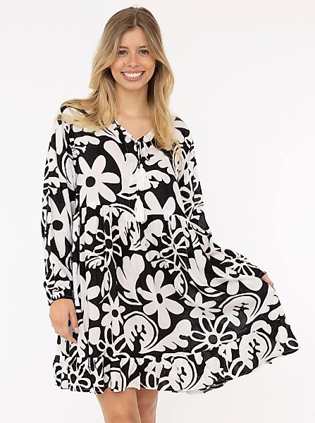 Zwillingsherz Sommerkleid ""Flower Paradise"", mit Blumenmuster, langen Ärm günstig online kaufen