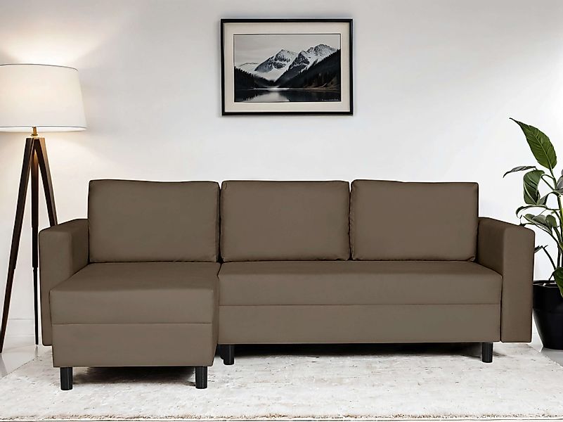 INOSIGN Ecksofa GLENOE Schlafsofa mit Bettkasten, günstig online kaufen