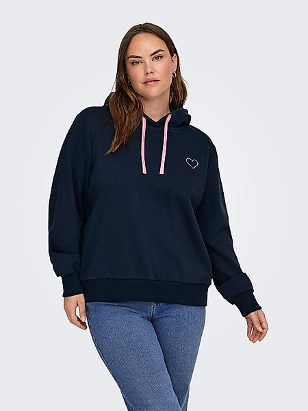 ONLY CARMAKOMA Kapuzensweatshirt CARNOLI L/S HEART HOOD SWT NOOS günstig online kaufen