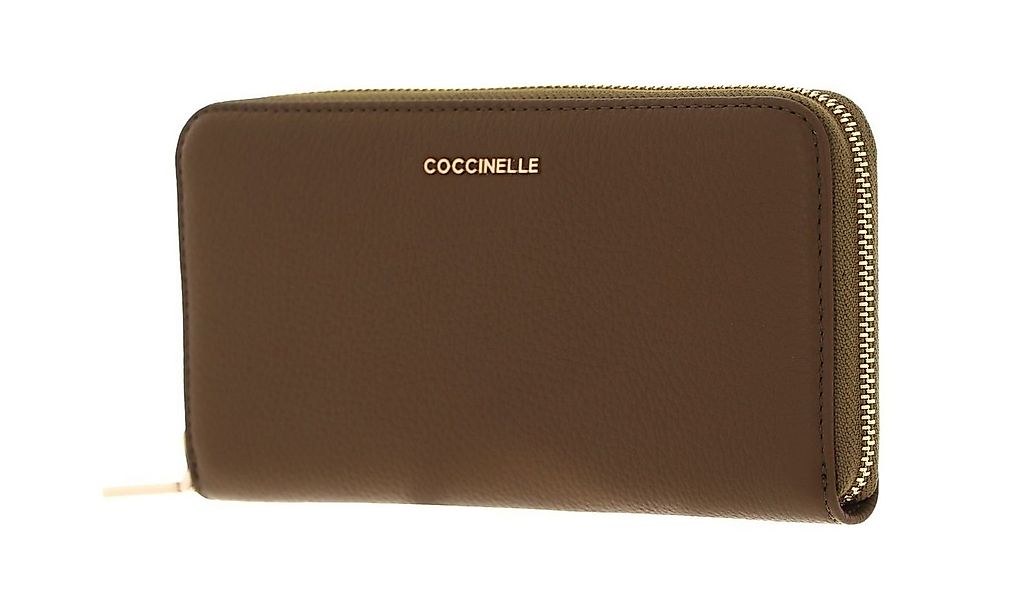 COCCINELLE Geldbörse Metallic Soft, aus echtem Rindsleder günstig online kaufen