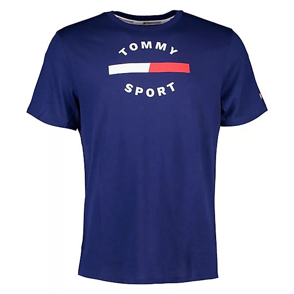Tommy Hilfiger Sportswear Printed Kurzärmeliges T-shirt L Blue Ink günstig online kaufen