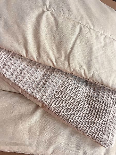 Babydecke Gefütterte Babydecke 80x100cm Waffelpique Tagesdecke günstig online kaufen