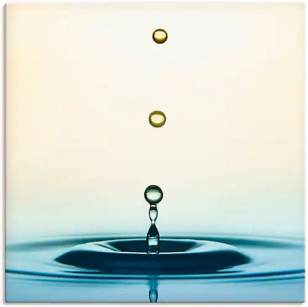 Artland Wandbild »Tropfen« Zen 1 Stk. tlg. als Leinwandbild, Wandaufkleber günstig online kaufen