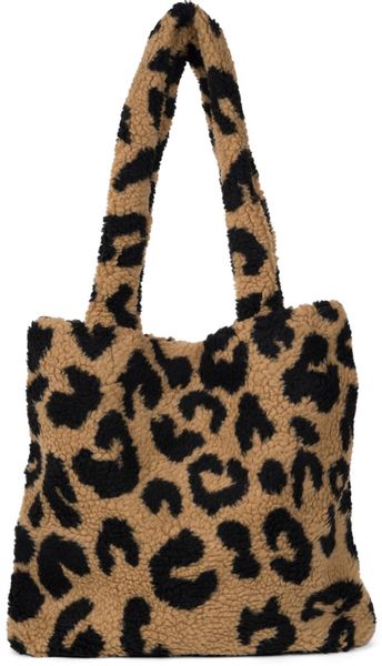 styleBREAKER Schultertasche Teddyfell Beuteltasche Leo (1-tlg) günstig online kaufen