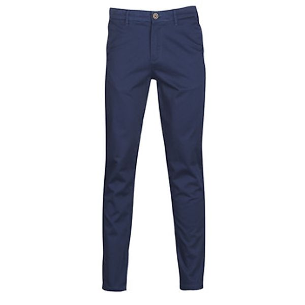 Jack & Jones Herren Chino Hose JJIMARCO JJBOWIE SA - Slim Fit - Blau - Grün günstig online kaufen