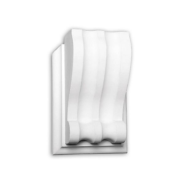 PROFHOME 408301 Modillon Fassadenstuck Zierelement Fassaden Element 8,6 cm günstig online kaufen