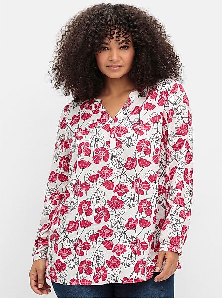 Sheego Klassische Bluse Tunika günstig online kaufen