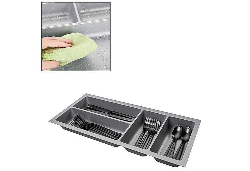 SO-TECH® Besteckeinsatz ORGA-BOX III Leinwandstil für Nobilia ab 08/2012 günstig online kaufen