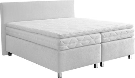 Westfalia Schlafkomfort Boxspringbett, Verchromte Metallfüße, die günstig online kaufen