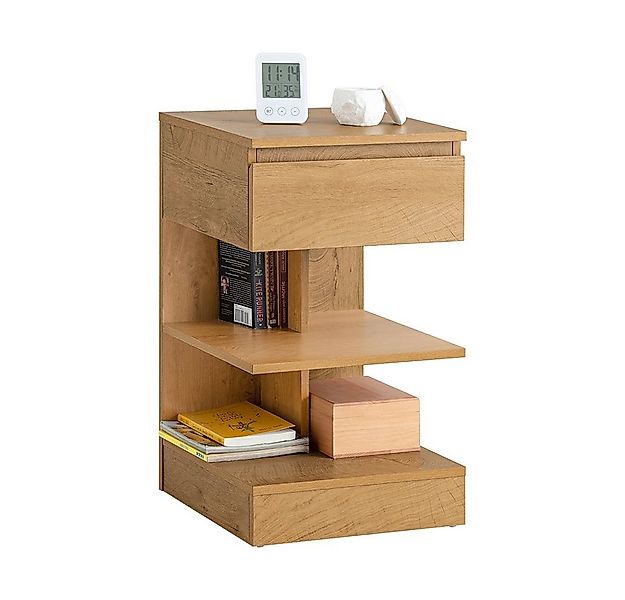 SoBuy Nachttisch FBT49, (1-St), Beistelltisch mit Schublade, Nachtschrank, günstig online kaufen
