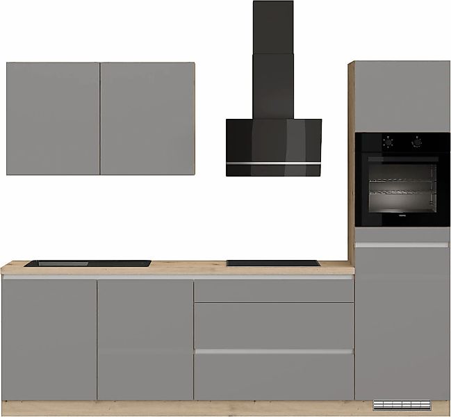 IMPULS KÜCHEN Küchenzeile ""Dublin", Ausrichtung wählbar, Schubkästen mit S günstig online kaufen