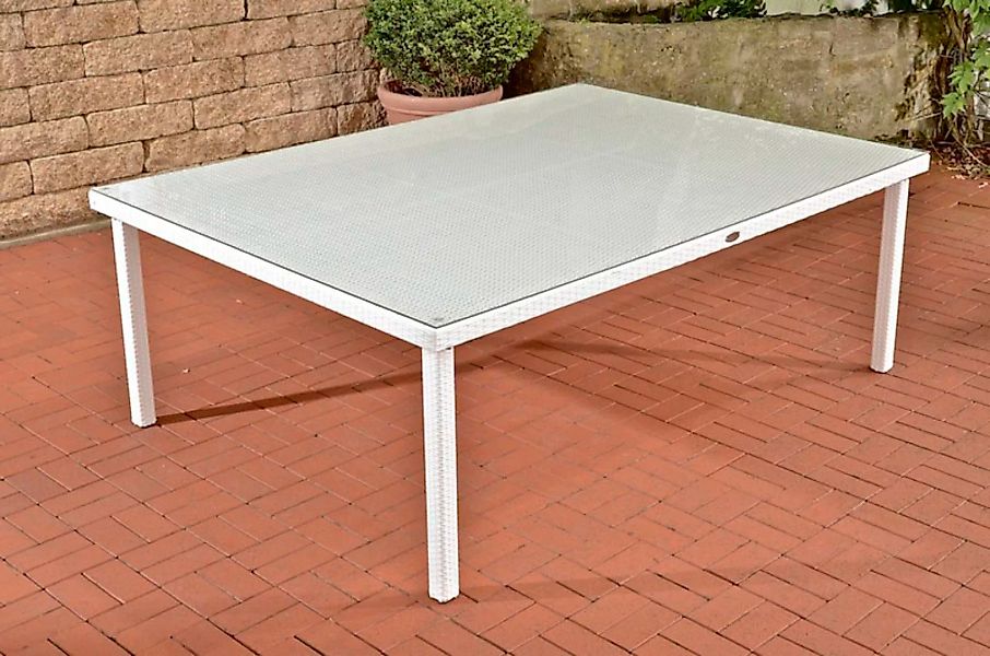 Tisch Pizzo/Tropea 210x150 cm weiß günstig online kaufen