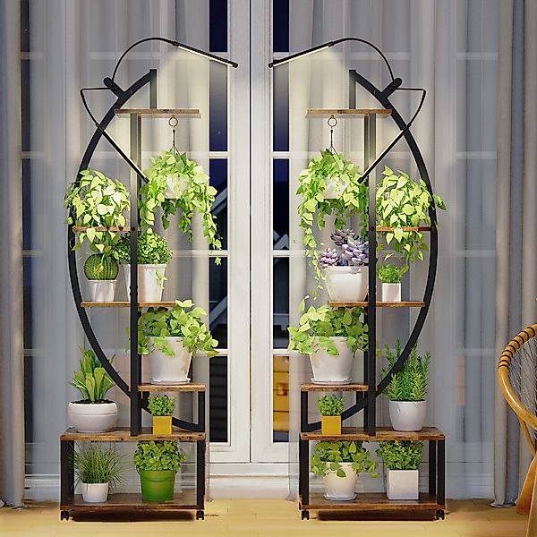 Sunicol Pflanzentreppe 6 Etagen Metall Blumenständer günstig online kaufen