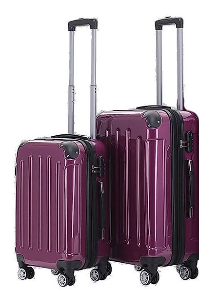 Beibye Trolleyset 2-teilig 65 + 55 cm, 4 Doppel-Rollen, Dehnfalte, div. Far günstig online kaufen