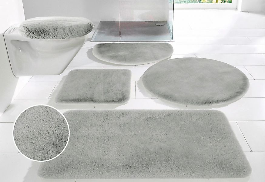 my home Badematte "Rabbit Badematten, Badvorleger, Badezimmer Teppich" Höhe günstig online kaufen