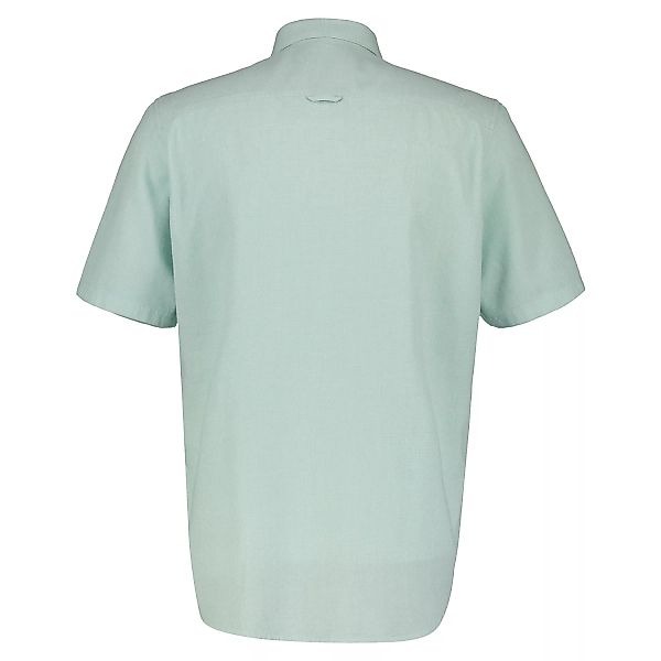 LERROS Kurzarmhemd mit verdecktem Button-Down-Kragen günstig online kaufen