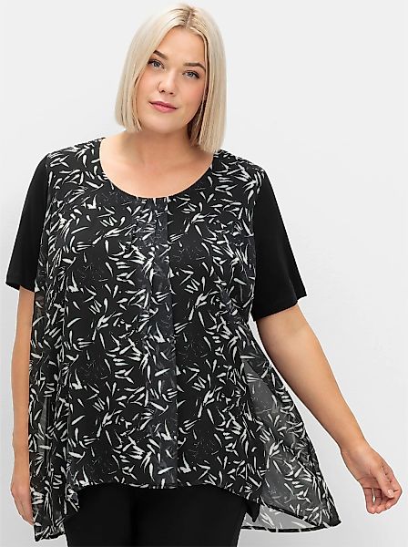 Sheego Blusenshirt "Blusenshirt" 1 tlg. günstig online kaufen