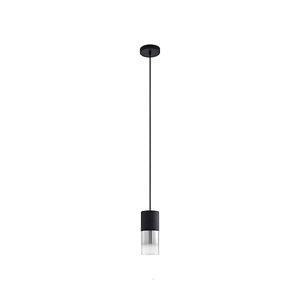 Lindby Pendelleuchte Svante 10030101 Modern in Alu aus Glas 1-flammig E27 W günstig online kaufen