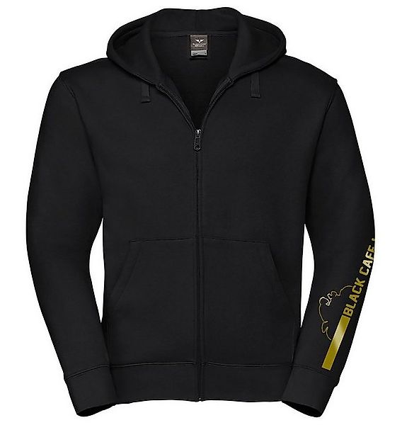 Black-Cafe London Sweatshirt Retro Stripe Zip Hoodie günstig online kaufen