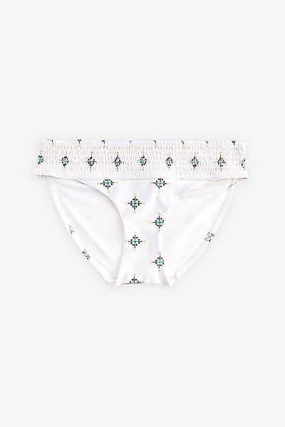 Next Bikini-Hose Gesmokte Bikinihose mit hohem günstig online kaufen