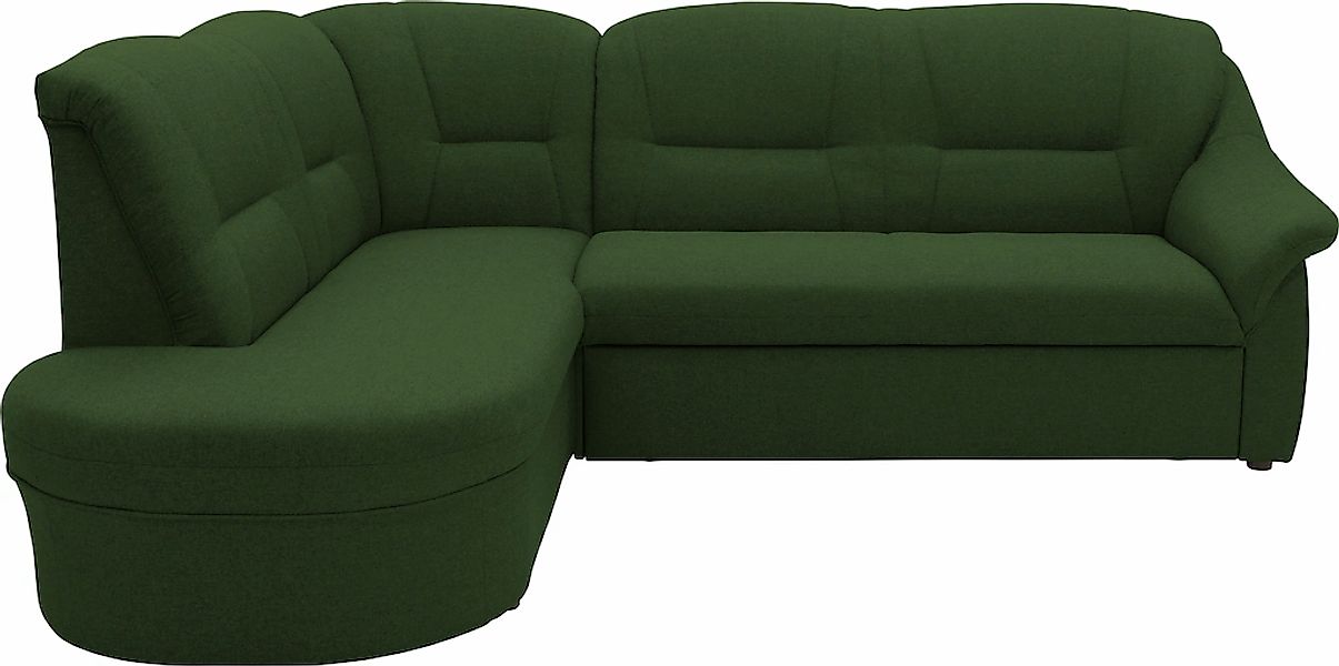 DOMO collection Ecksofa "Faenza für kleine Räume, Stellmaße 232x176cm, komf günstig online kaufen