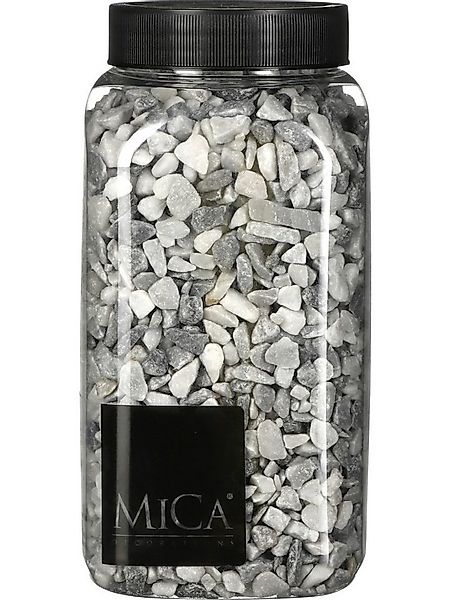 Mica Decorations Dekosteine Mica Deko Steine hellgrau 650 ml günstig online kaufen