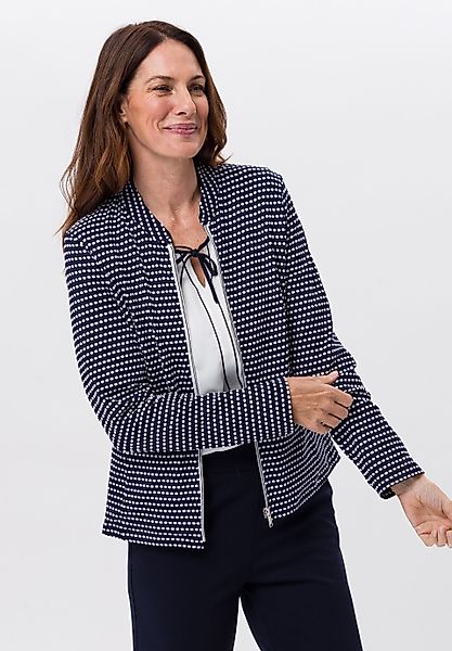 FRANK WALDER Kurzjacke mit Zip günstig online kaufen