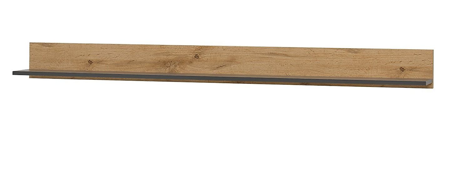 Furn.Design Wandboard Center, Wandregal in grau günstig online kaufen