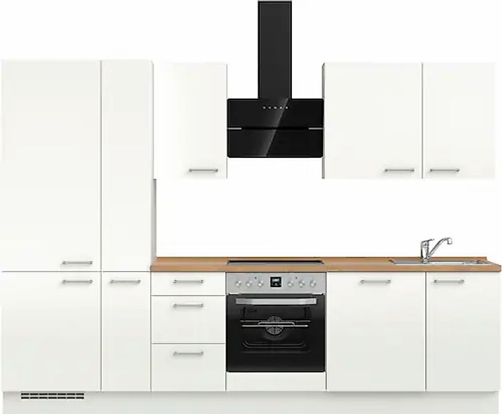 nobilia® Küchenzeile »"Laser II"«, vormontiert, Ausrichtung wählbar, Breite günstig online kaufen