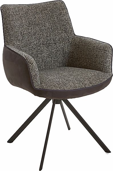 NIEHOFF SITZMÖBEL Esszimmerstuhl () 2er Set, Bezugskombination, Federkern, günstig online kaufen