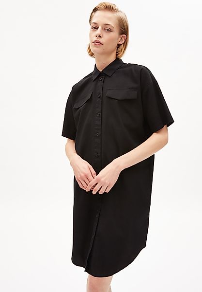 Kleid RAYNAA LINO in black von ARMEDANGELS günstig online kaufen