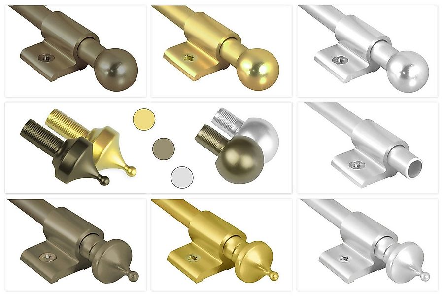 Effector Treppenläuferstange A06 (elegante Teppichstangen aus eloxiertem Al günstig online kaufen