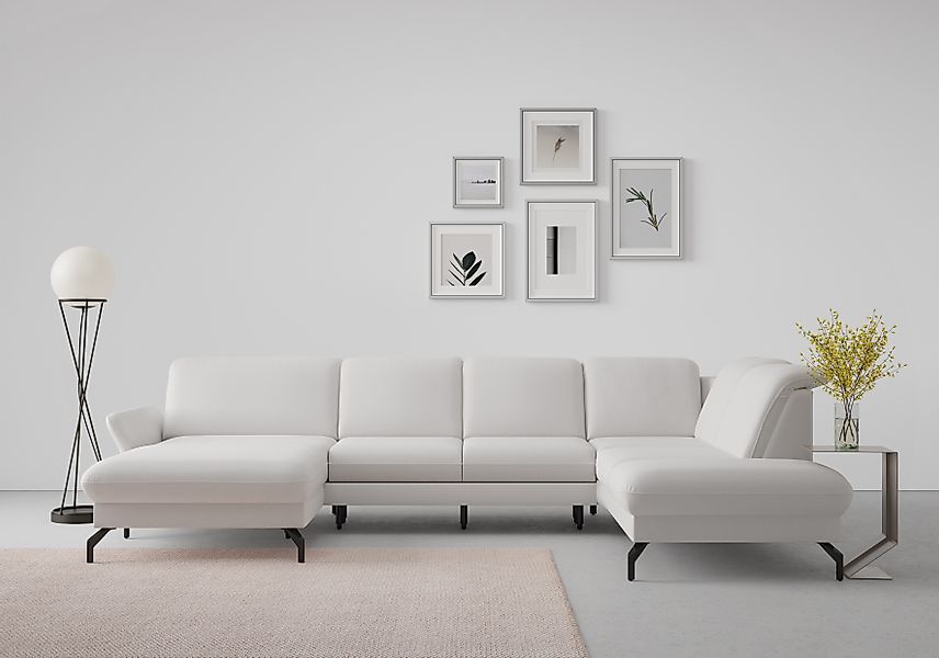 sit&more Wohnlandschaft »Fashion U-Form« wahlweise mit Kopfteilverstellung, günstig online kaufen