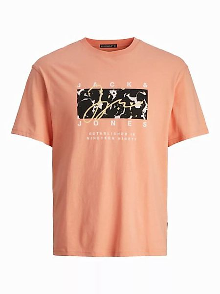 Jack & Jones Kurzarmshirt JORARUBA AOPBRANDING TEE SS CREW NE günstig online kaufen