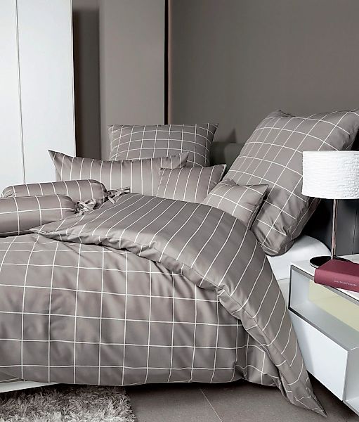 Janine Wendebettwäsche "modernclassic 39025" 2 Stk. tlg. mit Reißverschluss günstig online kaufen