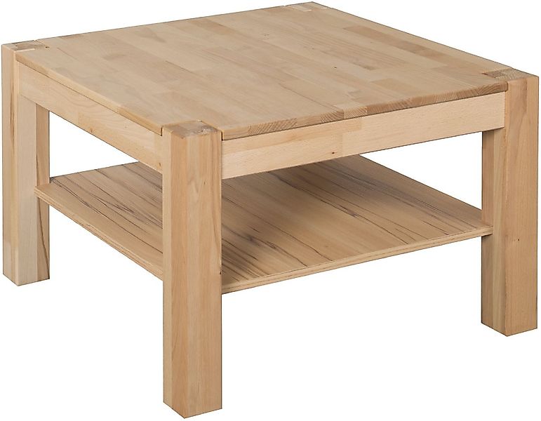 VOGL Möbelfabrik Couchtisch Toronto, in 2 Größen, mit Ablageboden, teilmass günstig online kaufen